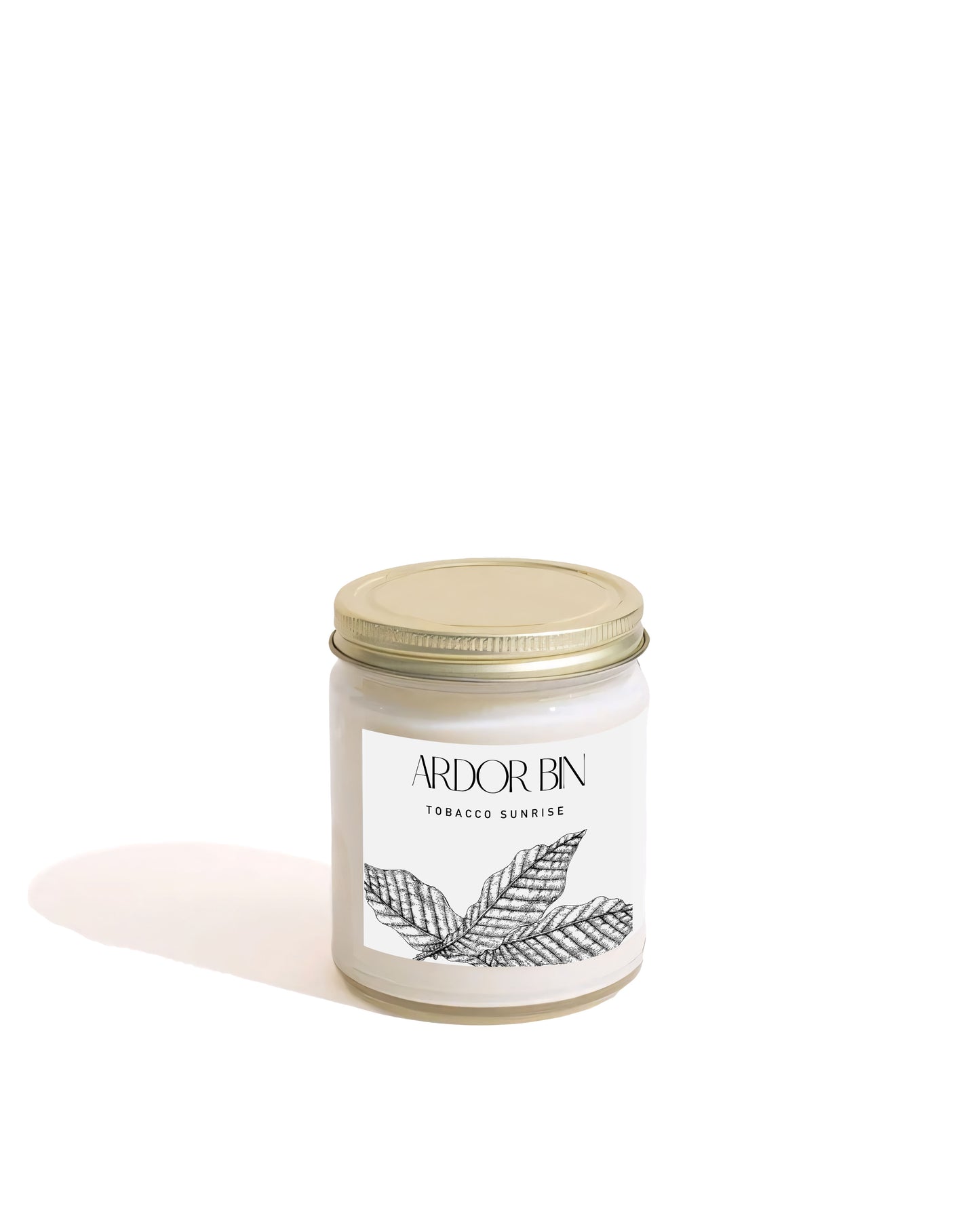 Tobacco Sunrise Scented Candle 8 oz. - Ardor Bin