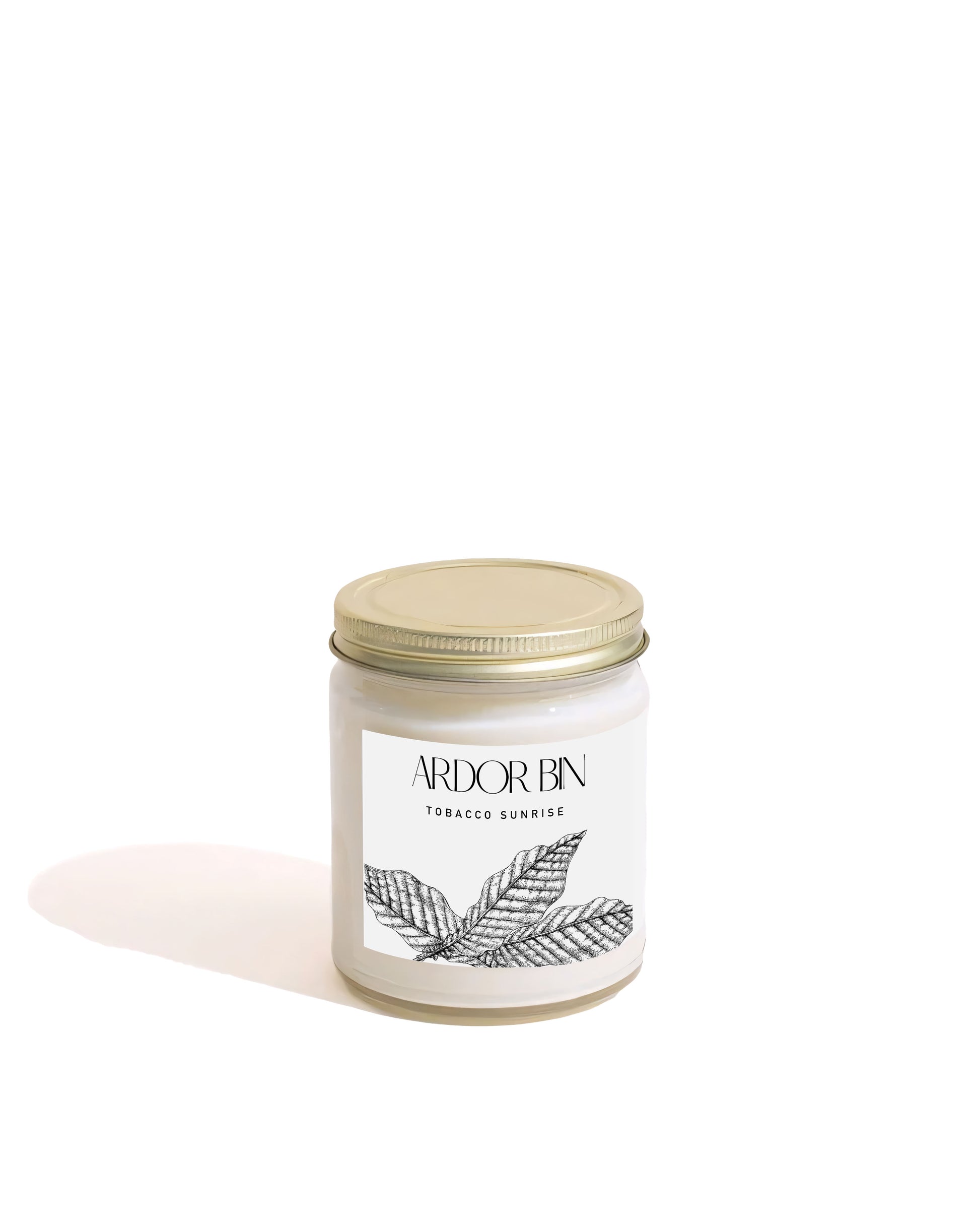 Tobacco Sunrise Scented Candle 8 oz. - Ardor Bin